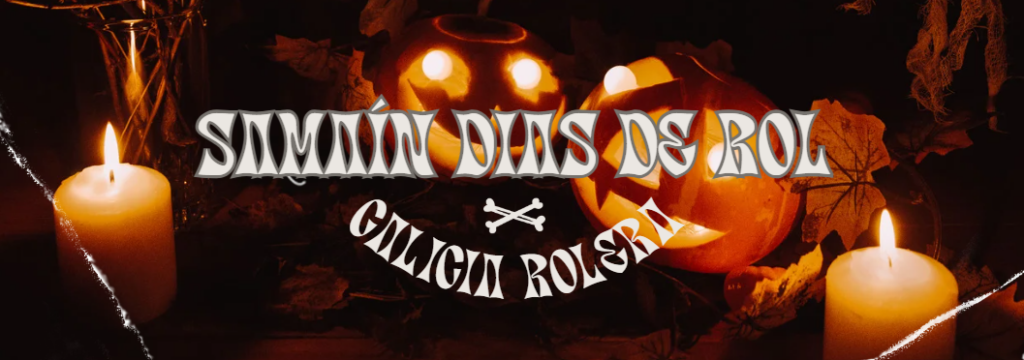 Cartel do evento Samaín días de rol de Galicia Rolera